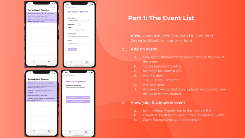 zoomin’  – screenshot 2