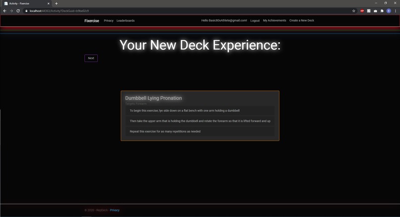 Fixercise – screenshot 5