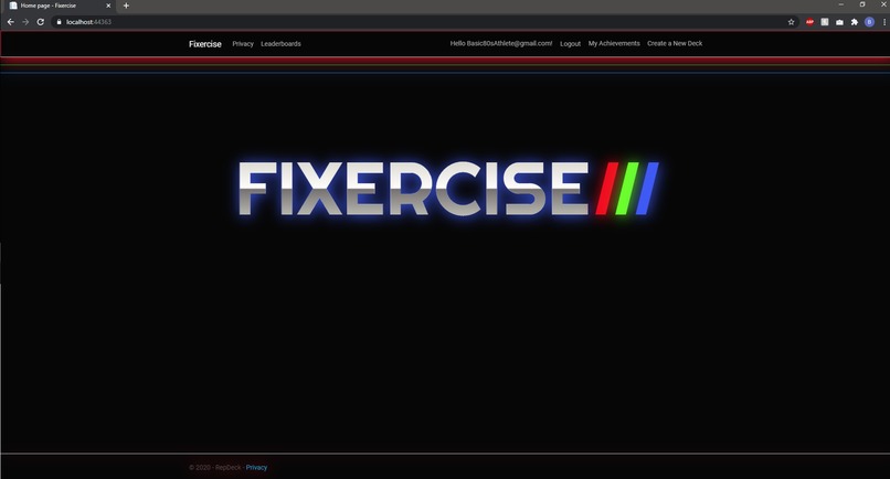 Fixercise – screenshot 1