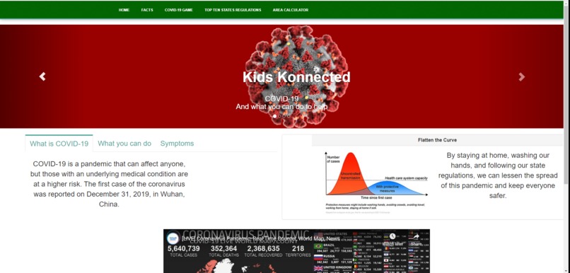 Kids Konnected COVID 19  – screenshot 1