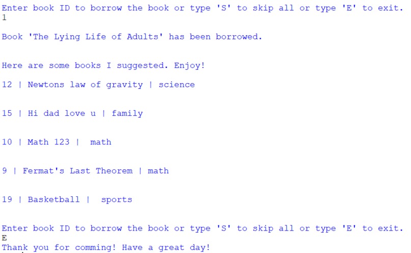 Nova, The Book Suggester – screenshot 1