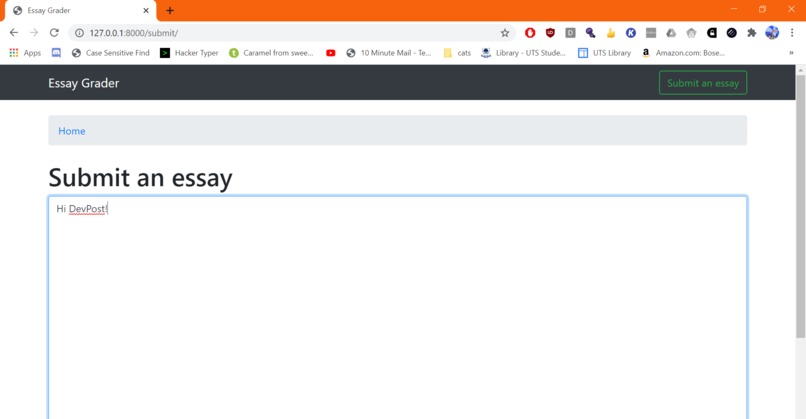 S. A. Grader – screenshot 2
