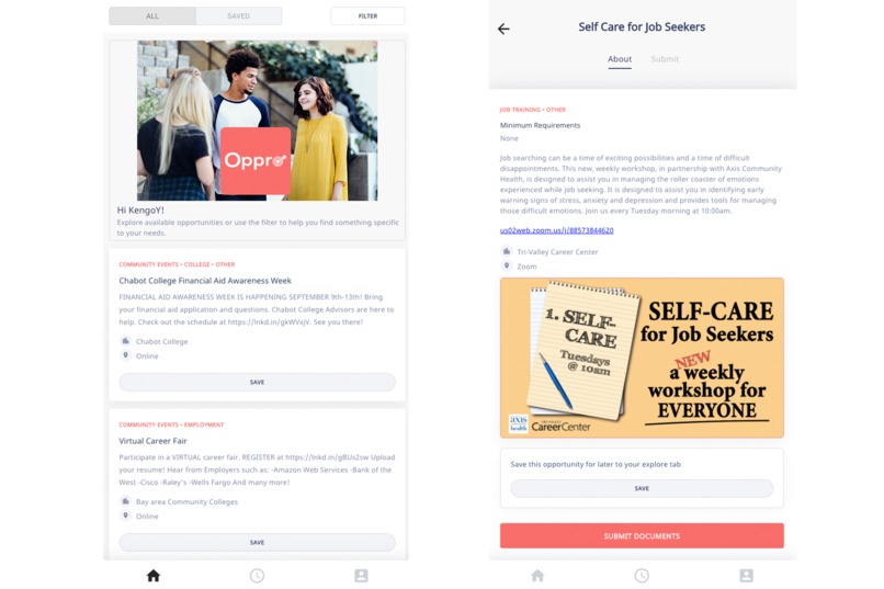 Oppro: Help youth connect opportunities and enroll digitally – screenshot 3