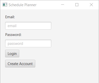 Scheduler – screenshot 1