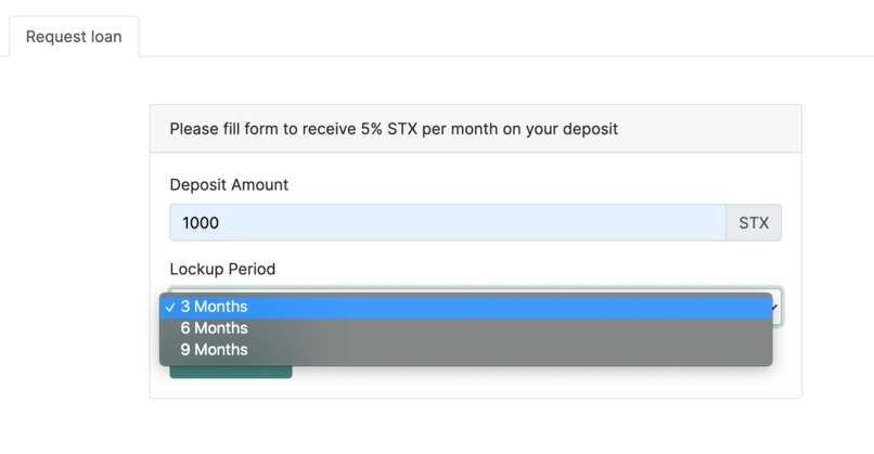Stacks Loans – screenshot 4