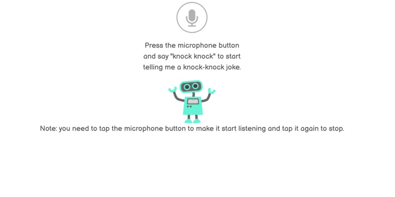 Knock-Knock Jokebot – screenshot 1