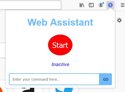 Web Assistant – screenshot 1