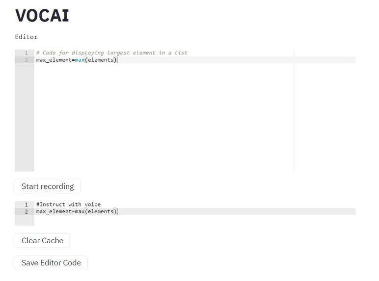 VOCAI – screenshot 1