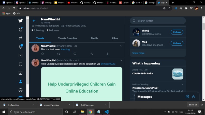 QuickTweet – screenshot 3