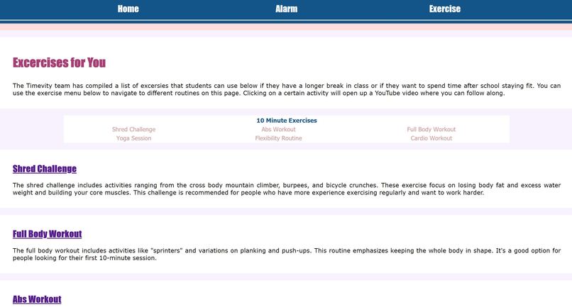 Timevity – screenshot 3