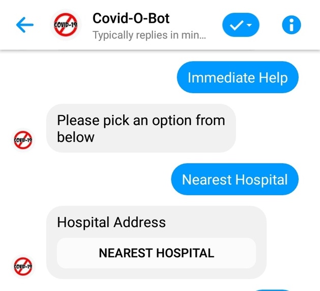 Covid-O-Bot – screenshot 9