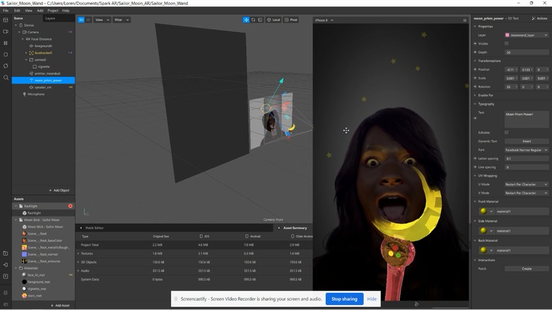 Sailor Moon AR – screenshot 1