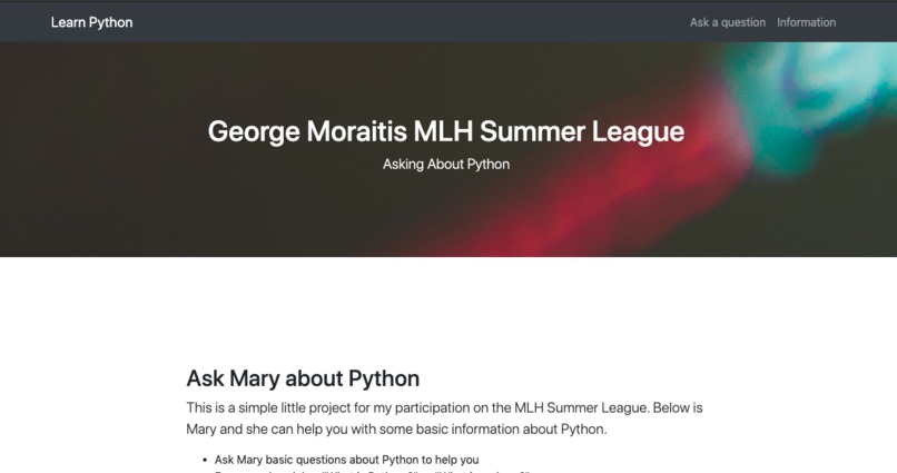 MLHSummerLeague_SunsOutHackOut_LearnPython – screenshot 1