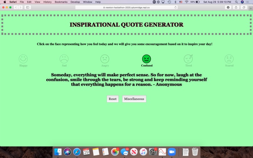Inspirational Quote Generator – screenshot 8