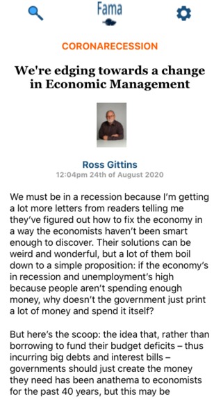 Fama – screenshot 3