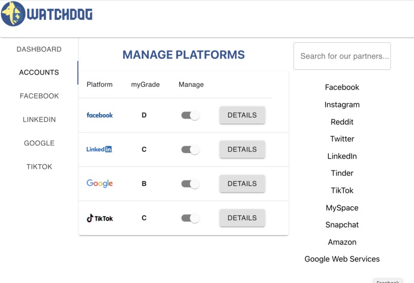 WatchDog – screenshot 2