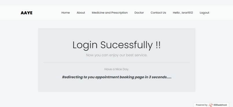 AAYE- Appointement At Your Ease – screenshot 1