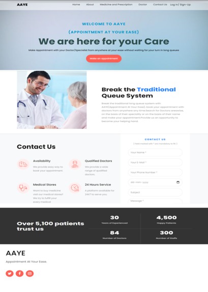 AAYE- Appointement At Your Ease – screenshot 2