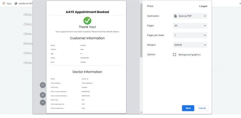 AAYE- Appointement At Your Ease – screenshot 5