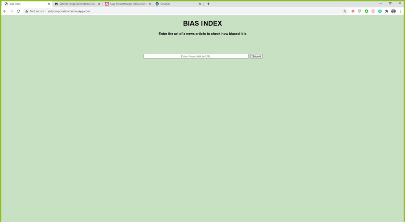 Bias Index – screenshot 3