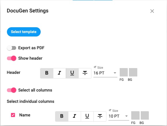 DocuGen 3.0 – screenshot 1