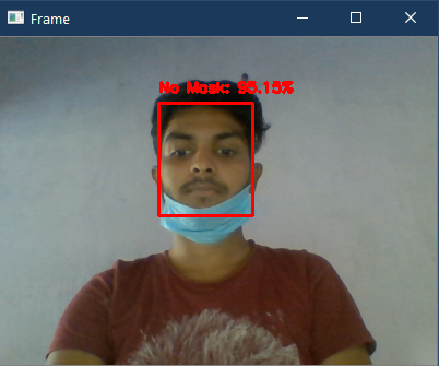 Mask-Detector – screenshot 2
