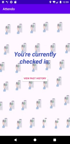 AttendoApp – screenshot 4