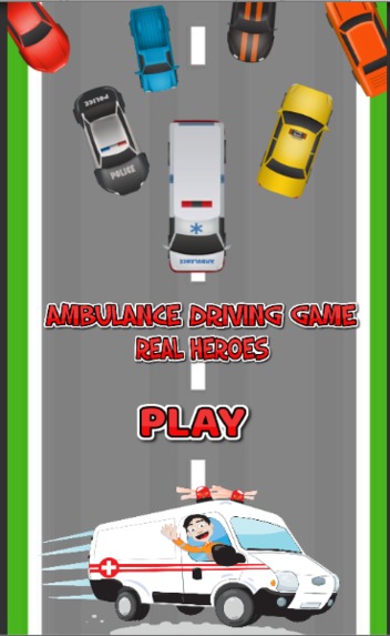 Ambulance Driving 2D: Real Life Heroes – screenshot 1
