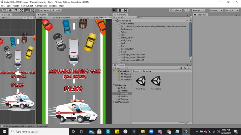 Ambulance Driving 2D: Real Life Heroes – screenshot 2