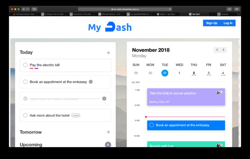 my-dash – screenshot 1