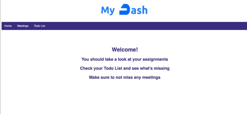 my-dash – screenshot 3