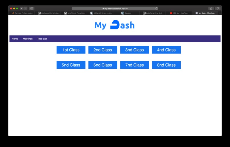 my-dash – screenshot 5