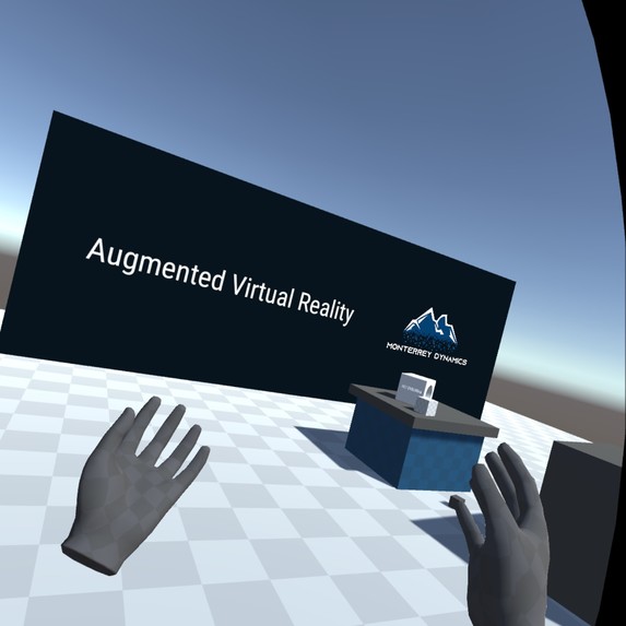 AVR (Augmented Virtual Reality) – screenshot 1