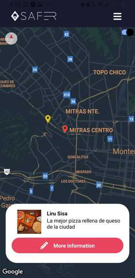 Safer – screenshot 2