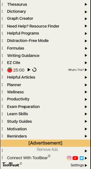 ToolBear Extension – screenshot 1