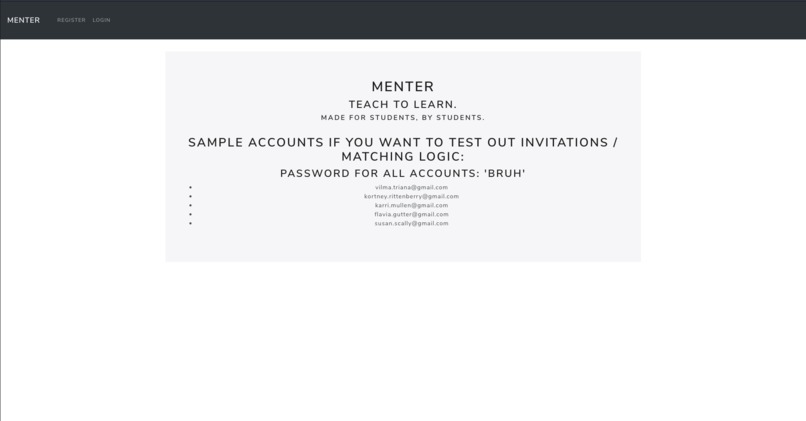 Menter – screenshot 3