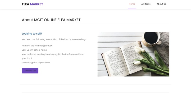 MCIT Online Flea Market – screenshot 1