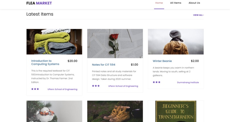 MCIT Online Flea Market – screenshot 2