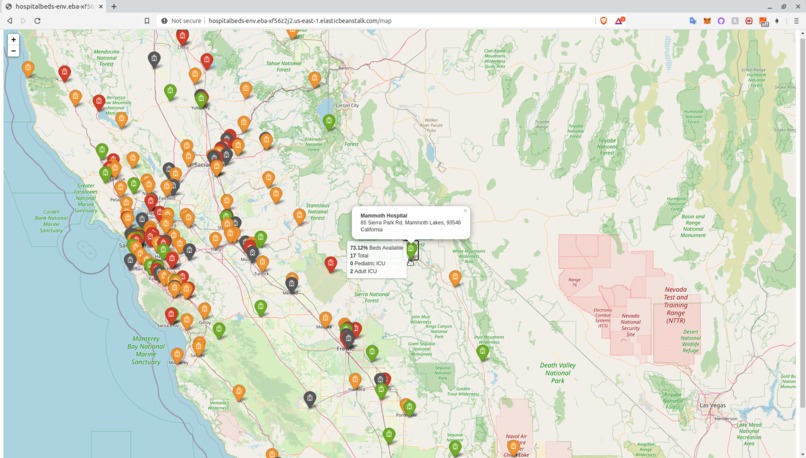 Hospital beds finder – screenshot 6