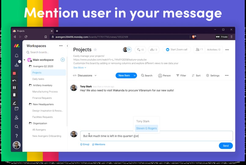 Discussions – screenshot 3