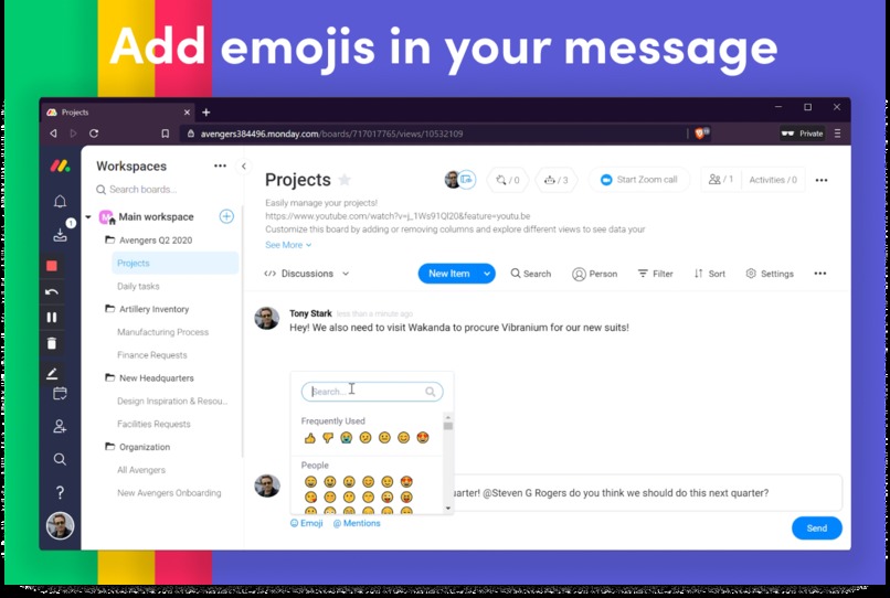 Discussions – screenshot 4