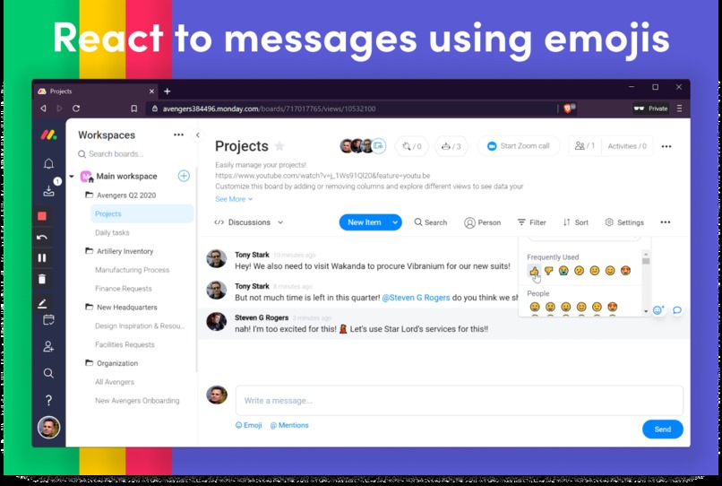 Discussions – screenshot 5