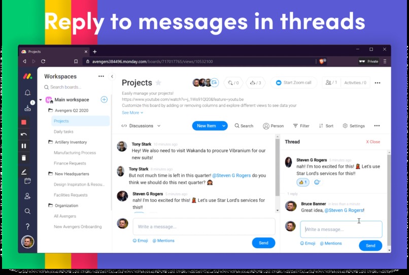 Discussions – screenshot 6