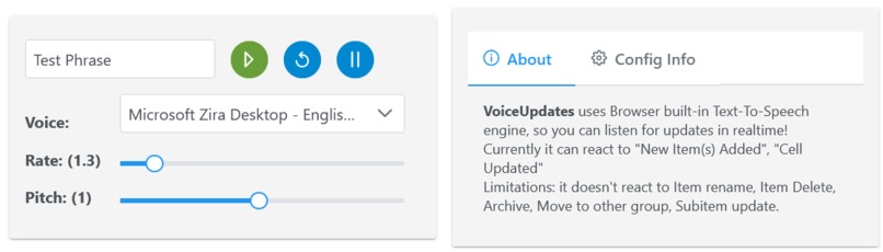 VoiceUpdates – screenshot 2