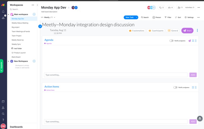 Meetly – screenshot 3