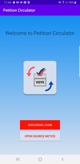 Petition Circulator – screenshot 1
