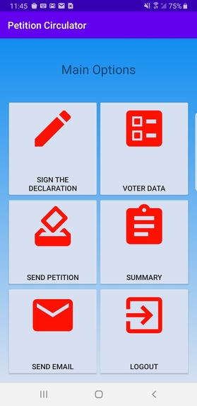 Petition Circulator – screenshot 2
