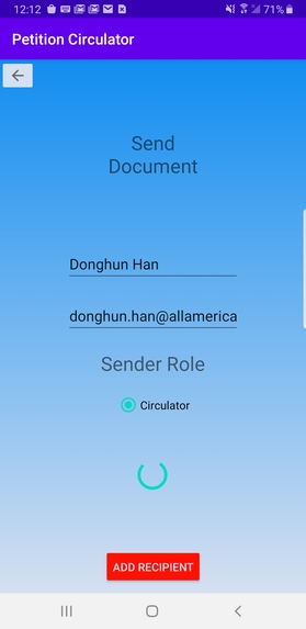 Petition Circulator – screenshot 4