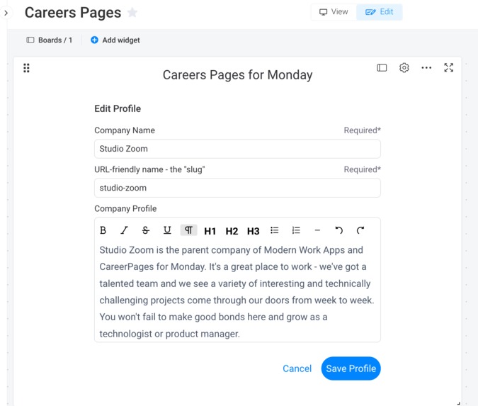 CareersPages for Monday – screenshot 2