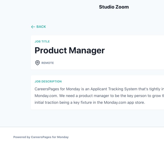 CareersPages for Monday – screenshot 3